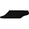imageASICS Unisex SPEED NO SHOW 6P SOCKS Training AccessoriesPerformance Black