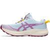 imageASICS Womens Fuji Lite 4 Running ShoeLight BlueBlackberry