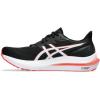 imageASICS Mens GT2000 12 Running ShoeBlackSunrise Red