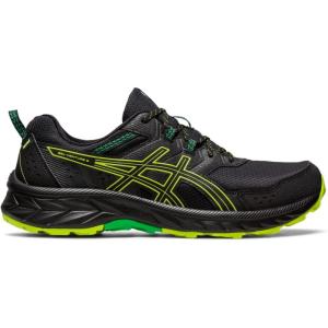 imageASICS Mens GelVenture 9 Running ShoesBlackLime Zest