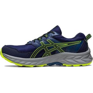 imageASICS Mens GelVenture 9 Running ShoesPeacoatSafety Yellow