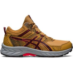 imageASICS Mens GelVenture 9 Running ShoesTan PresidioElectric Red