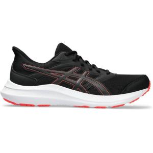 imageASICS Mens JOLT 4 Running ShoeBlackSunrise Red