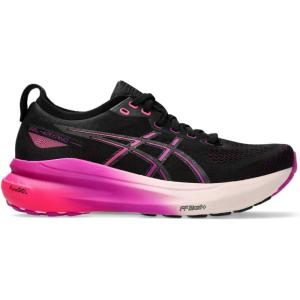 imageASICS Womens GelKayano 31 Running ShoesBlackBold Magenta