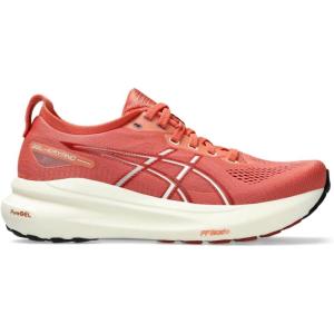 imageASICS Womens GelKayano 31 Running ShoesDesert RedWhite