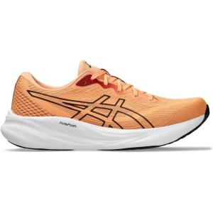 imageASICS Mens GelPulse 15 Running ShoeFaded OrangeBlack
