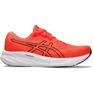 imageASICS Mens GelPulse 15 Running ShoeSunrise RedBlack