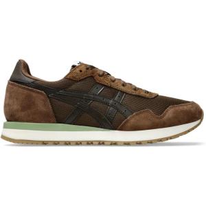 imageASICS Unisex Tiger Runner II Sportstyle ShoeBrown StormBlack Coffee