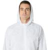 imageASICS Unisex PR LYTE PACKABLE JACKET Running ApparelWhiteGlacier Grey Suminashi Print