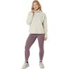 imageASICS Womens FRENCH TERRY HIGH NECK TOP Training ApparelOatmeal