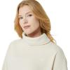 imageASICS Womens FRENCH TERRY HIGH NECK TOP Training ApparelOatmeal