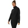 imageASICS Womens FRENCH TERRY HIGH NECK TOP Training ApparelPerformance Black