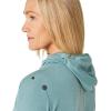 imageASICS Womens METARUN WINTER Long Sleeve HOODIE Running ApparelCeladon