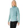 imageASICS Womens METARUN WINTER Long Sleeve HOODIE Running ApparelCeladon