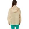 imageASICS Womens Nagino Actibreeze Woven Running JacketBeige