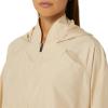 imageASICS Womens Nagino Actibreeze Woven Running JacketBeige