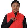 imageASICS Womens PERFORMANCE INSULATED VEST 20 Running ApparelRed Snapper