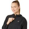 imageASICS Womens ROAD PACKABLE JACKET Running ApparelPerformance Black
