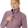 imageASICS Womens ROAD WINTER JACKET Running ApparelDusty Mauve