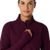 imageASICS Womens Rib Jacket Running ApparelDeep Mars