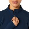 imageASICS Womens Rib Jacket Running ApparelFrench Blue