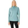 imageASICS Womens METARUN WINTER Long Sleeve HOODIE Running ApparelCeladon