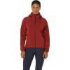 imageASICS Womens METARUN Waterproof Jacket Running ApparelDeep Red