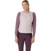 imageASICS Womens NAGINO Run Padded Gilet Running ApparelWatershed Rose