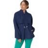imageASICS Womens Nagino Actibreeze Woven Running JacketBlue Expanse
