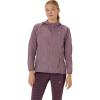 imageASICS Womens ROAD PACKABLE JACKET Running ApparelDusty Mauve