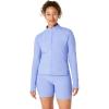 imageASICS Womens Rib Jacket Running ApparelViolet Storm