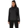 imageASICS Womens SILVER JACKET Running ApparelPerformance Black