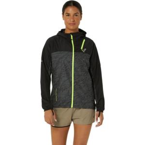 imageASICS Womens FUJITRAIL PACKABLE WINDBREAKER RUNNING ApparelPerformance Black