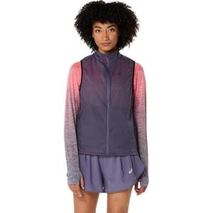 imageASICS Womens METARUN Packable Gilet Running ApparelGreyish Purple