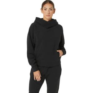 imageASICS Womens MOBILITY KNIT PULLOVER HOODIE Training ApparelPerformance Black