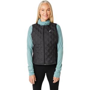 imageASICS Womens NAGINO Run Padded Gilet Running ApparelPerformance Black