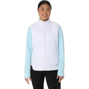 imageASICS Womens PERFORMANCE INSULATED VEST 20 Running ApparelBrilliant White