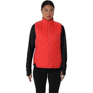 imageASICS Womens PERFORMANCE INSULATED VEST 20 Running ApparelRed Snapper