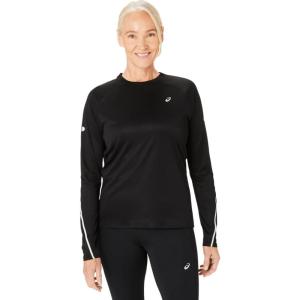 imageASICS Womens ROAD Long Sleeve TOP RUNNING ApparelPerformance Black