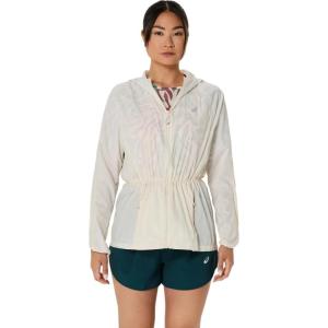 imageASICS Womens ROAD PACKABLE JACKET Running ApparelBirch