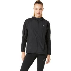 imageASICS Womens ROAD PACKABLE JACKET Running ApparelPerformance Black