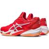 imageASICS Mens Court FlyteFoam 3 Novak Clay Tennis ShoesFiery RedWhite
