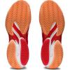 imageASICS Mens Court FlyteFoam 3 Novak Clay Tennis ShoesFiery RedWhite