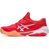 imageASICS Mens Court FlyteFoam 3 Novak Clay Tennis ShoesFiery RedWhite