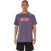 imageASICS Mens 1977 TEE Running ApparelGreyish Purple