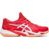 imageASICS Mens Court FlyteFoam 3 Novak Clay Tennis ShoesFiery RedWhite