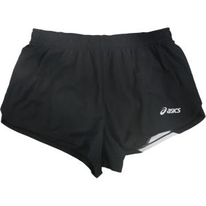 imageASICS Men Split ShortBlackWhite