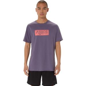 imageASICS Mens 1977 TEE Running ApparelGreyish Purple