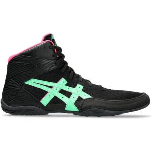 imageASICS Mens Matflex 7 Wrestling ShoesBlackNew Leaf