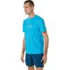 imageASICS Mens Classic Graphic TEE ApparelDigital Aqua